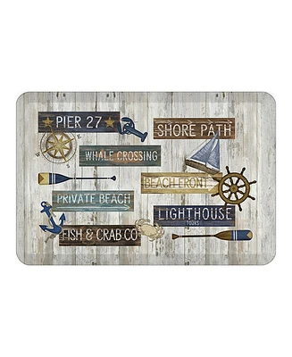 Laural Home Beach Front Kitchen Mat