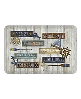 Laural Home Beach Front Kitchen Mat