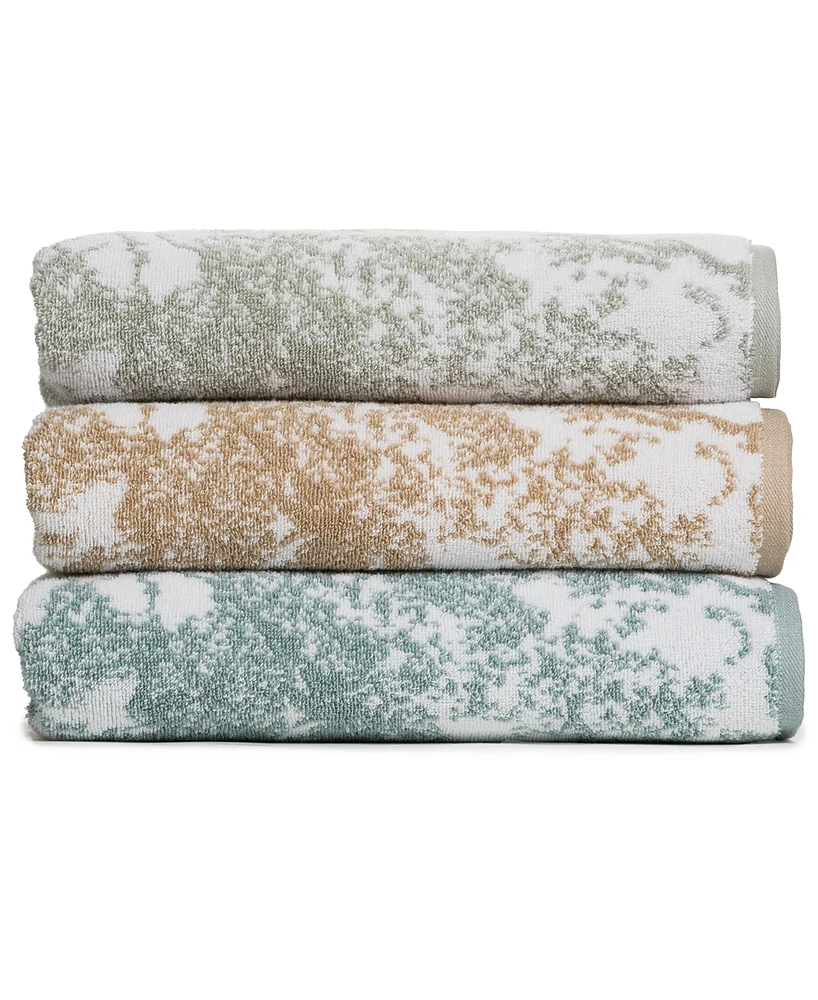 Hotel Collection Turkish Cotton Diffused Marble 30" x 54" Bath Towel, Exclusively at Macy's