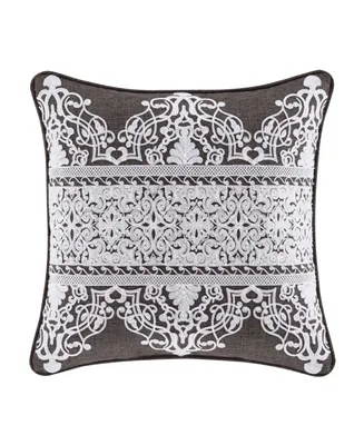 J Queen New York Flint Decorative Pillow, 20" x 20"