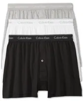 Calvin Klein Men's 3-Pack Cotton Classics Knit Boxers Underwear