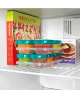 Oxo Tot 12-Pc. Plastic Freezer Food Storage Container Set with Tray