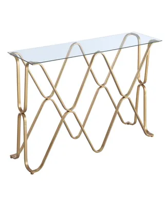 Neptune Console Table - Gold