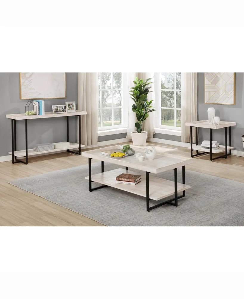 Furniture of America Masi Rectangular Sofa Table
