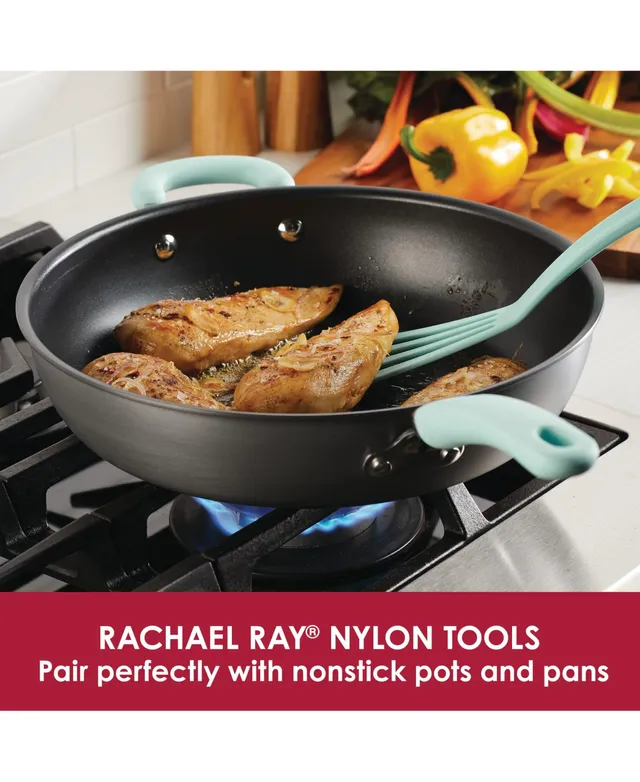 Rachael Ray - 3-Piece Nonstick Bakeware Cookie Pan Set - Silver