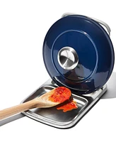 Oxo Good Grips Stainless Steel Spoon Rest with Lid Holder