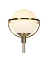 Cieonna Globe Stem Floor Lamp - Gold