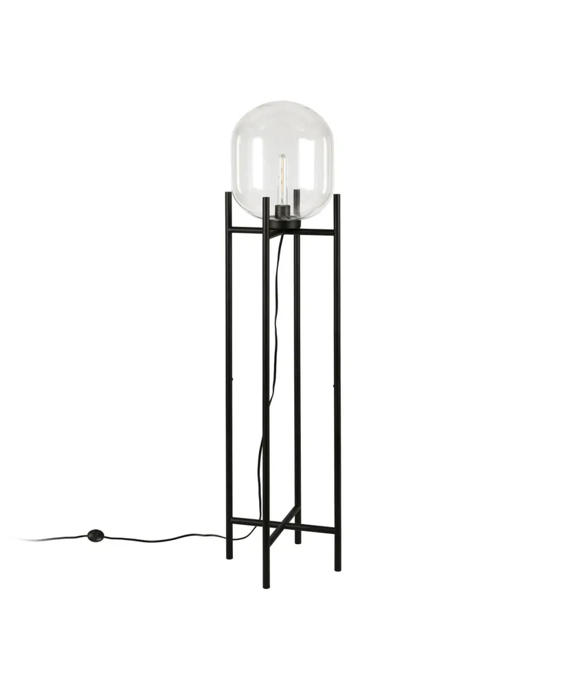 Hudson & Canal 55" Metal Edison Tall Floor Lamp