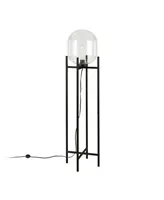 Hudson & Canal 55" Metal Edison Tall Floor Lamp