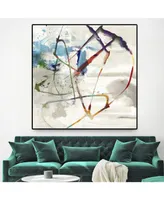 Giant Art Playful Intent Ii Oversized Framed Canvas, 45" x 45"