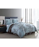 Vcny Home Leaf 8-Pc. Comforter Set