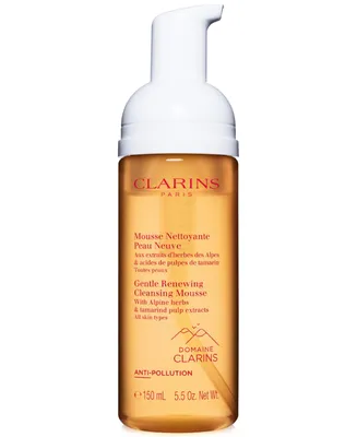 Clarins Gentle Renewing Foaming Cleansing Mousse, 5.5 oz.