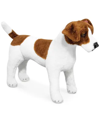 Melissa and Doug Kids' Plush Jack Russell Terrier Stuffed Toy