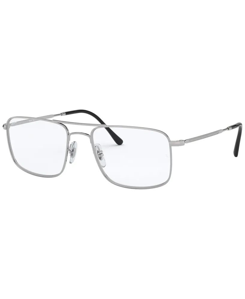 Ray-Ban RX6434 Men's Square Eyeglasses