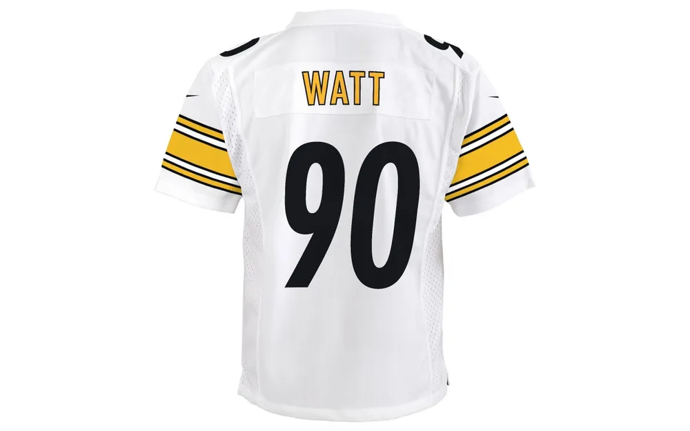 Nike Pittsburgh Steelers Big Boys and Girls Game Jersey - T.j. Watt