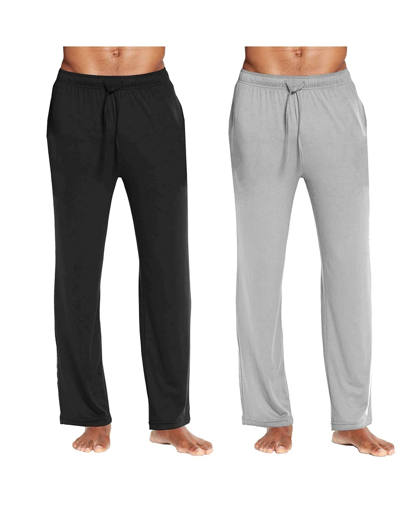 Galaxy By Harvic Men's Classic Lounge Pants, Pack of 2