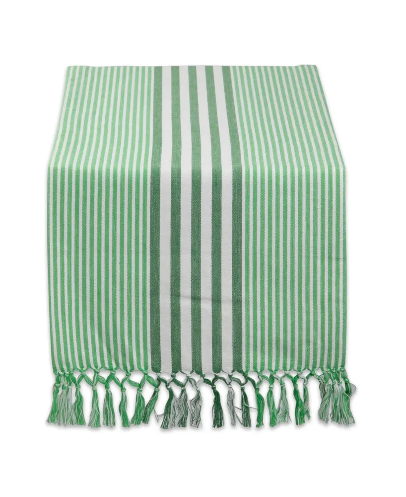 Design Imports Stripes Table Runner