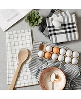 Design Imports Farmhouse Woven Dishtowel, Set of 5