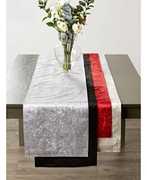 Design Imports Velvet Table Runner
