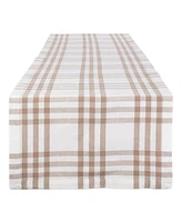 Design Imports Farm To Table Check Table Runner, 14" x 72"