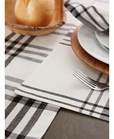 Design Imports Home Sweet Farmhouse Kitchen Textiles, 13" x 19", Set of 6