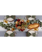 Design Imports Flower Garden Embellished Table Runner, 14" x 72"