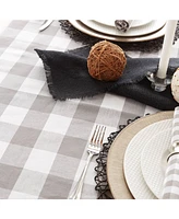 Design Imports Buffalo Check Tablecloth
