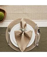 Design Imports Dobby Stripe Table Runner