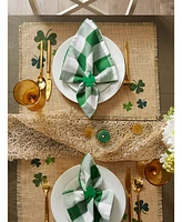 Design Imports Shamrock Jute Placemat, Set of 6