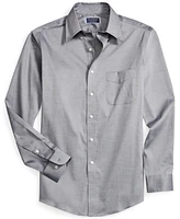 Club Room Men's Regular Fit Pinpoint Dress Shirt, Created for Macy's