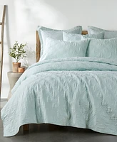 Levtex Washed Linen Relaxed Textured Quilt