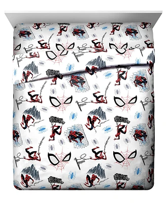 Spider-man Crawl 3-Pc. Sheet Set, Twin