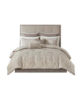 Madison Park Emilia Jacquard 12-Pc. Comforter Set