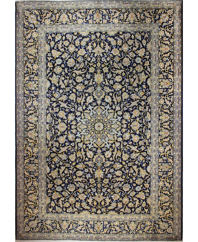 Bb Rugs One of a Kind Kashan 9'10" x 13'6" Area Rug