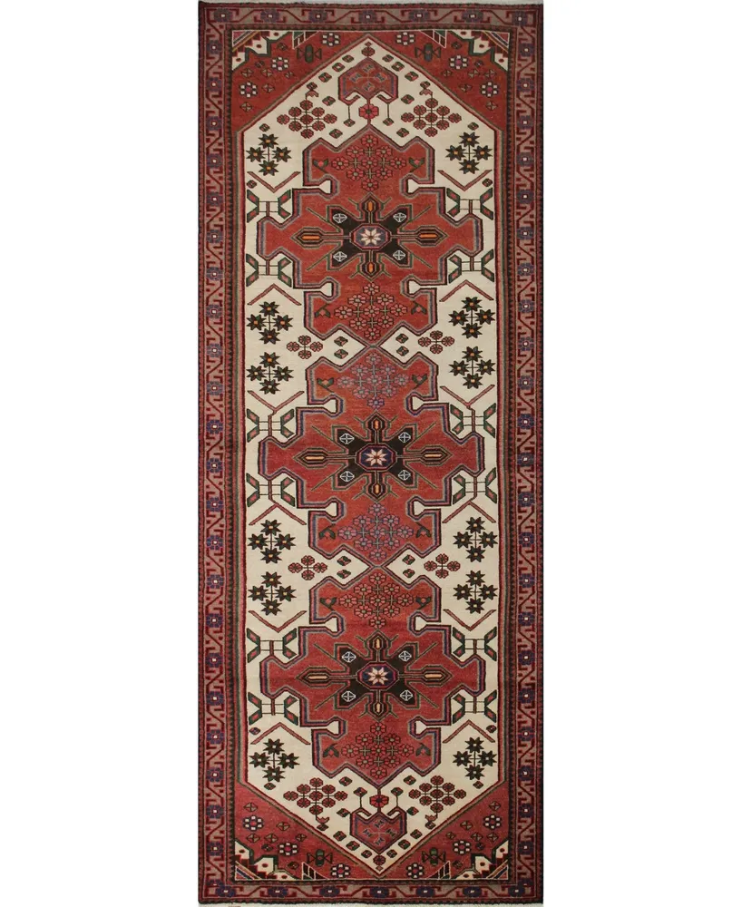 Bb Rugs One of a Kind Hamadan 3'8" x 10'1" Runner Area Rug