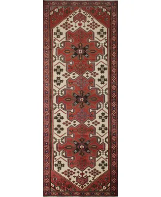 Bb Rugs One of a Kind Hamadan 3'8" x 10'1" Runner Area Rug