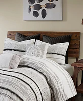 Ink+Ivy Nea Boho Stripe 3-Pc. Comforter Set