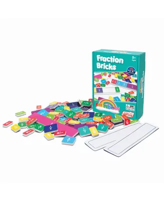 Junior Learning Fraction Bricks - Magnetic Activities Learning Set