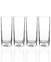 Luigi Bormioli Glassware, Set of 4 On the Rocks Highball Glasses