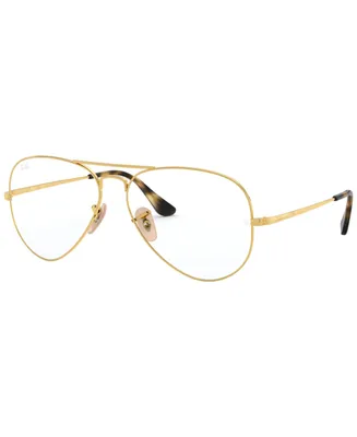 Ray-Ban RX6489 Men's Pilot Eyeglasses