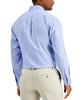 Club Room Men's Regular Fit Pinpoint Dress Shirt, Created for Macy's