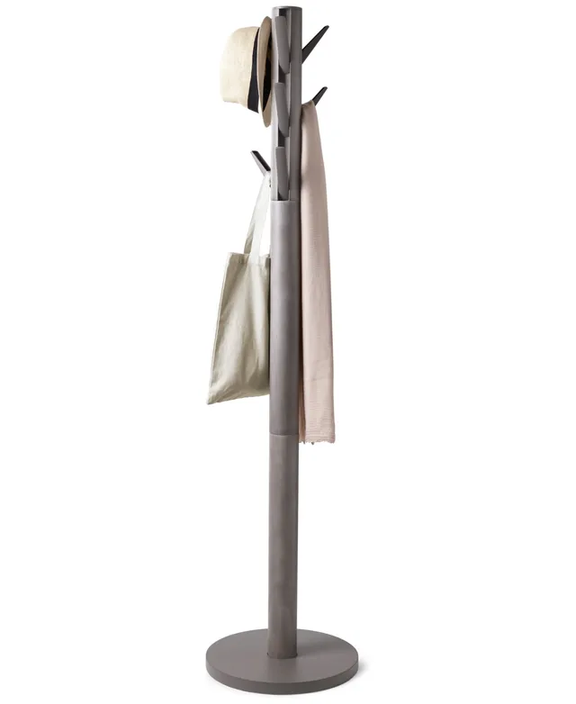 Flip Wall-Mounted 8-Hook Coat Rack