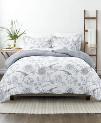 Home Collection Premium Molly Botanicals Reversible Comforter Sets