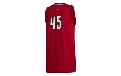 adidas Louisville Cardinals Men's Road Swingman Jersey