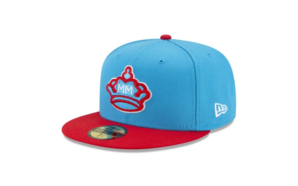 New Era Blue/Red Miami Marlins 2021 City Connect 59FIFTY Fitted Hat