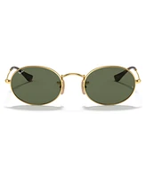 Ray-Ban Sunglasses, RB3547N Oval Flat Lenses