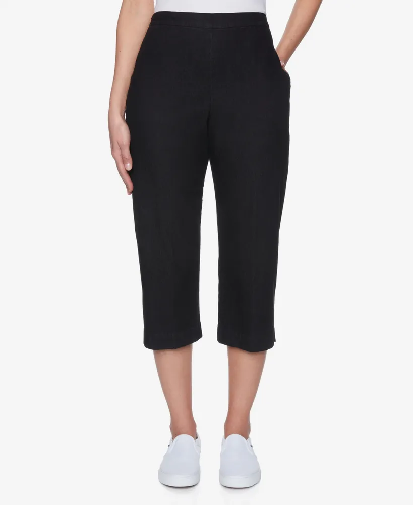 Alfred Dunner Women's Missy Classics Casual Denim Capri