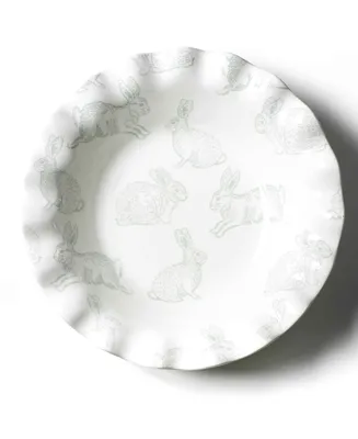 Coton Colors by Laura Johnson Speckled Rabbit Ruffle Best Bowl