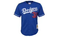 Mitchell & Ness Los Angeles Dodgers Big Boys and Girls Authentic Batting Practice Mesh Jersey - Mike Piazza