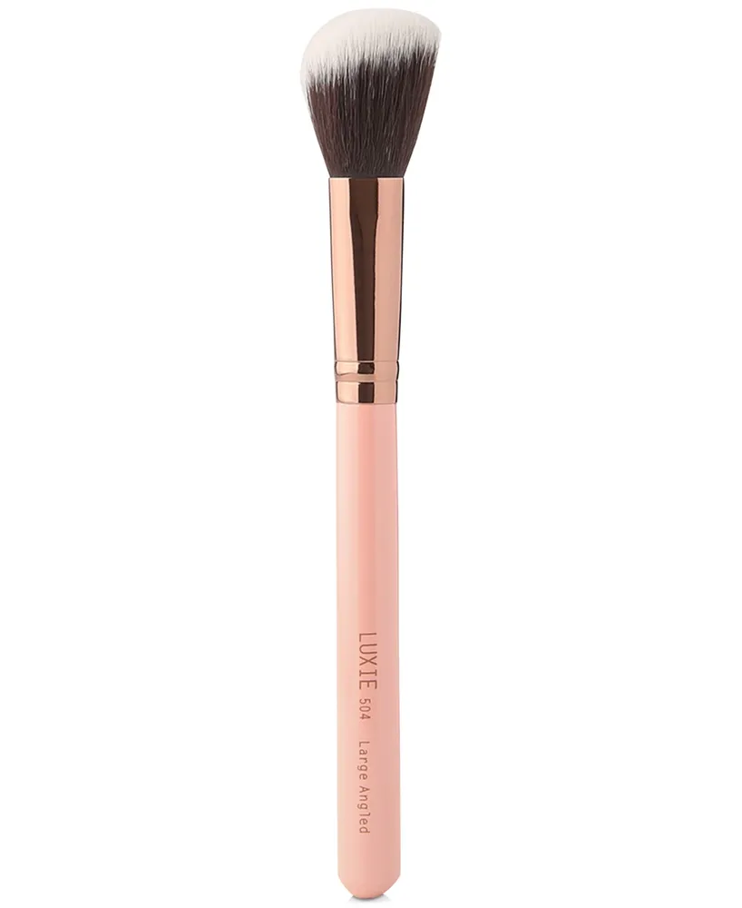 Luxie 504 Rose Gold Large Angled Brush